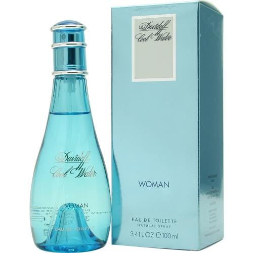 Cool Water By Davidoff Edt Spray 3.4 Oz