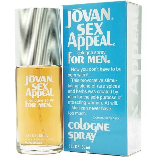 Jovan Sex Appeal By Jovan Cologne Spray 3 Oz