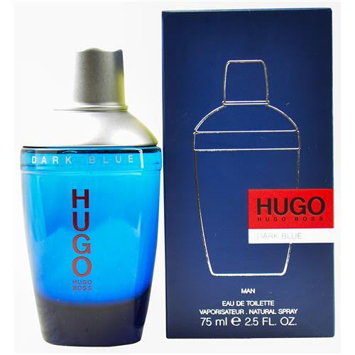 Hugo Dark Blue By Hugo Boss Edt Spray 2.5 Oz