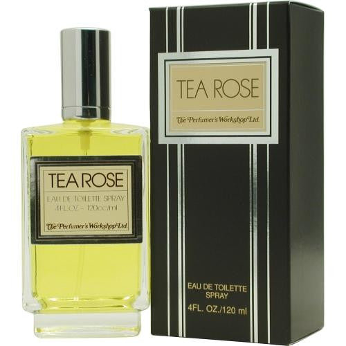 Tea Rose By Perfumers Workshop Edt Spray 4 Oz