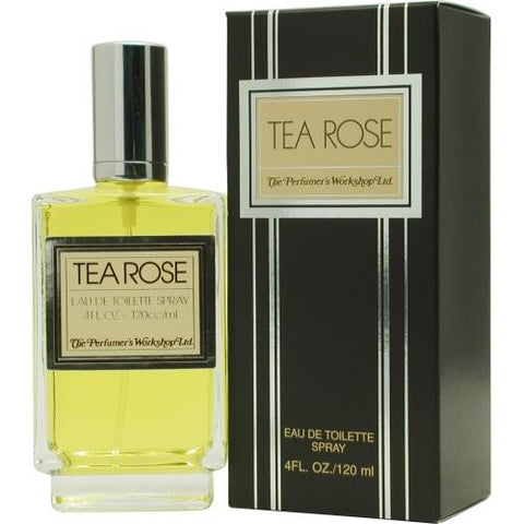 Tea Rose By Perfumers Workshop Edt Spray 4 Oz