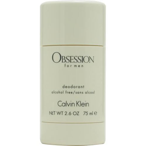 Obsession By Calvin Klein Deodorant Stick Alcohol Free 2.6 Oz