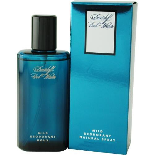 Cool Water By Davidoff Deodorant Mild Spray 2.5 Oz