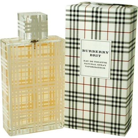 Burberry Brit By Burberry Edt Spray 3.4 Oz