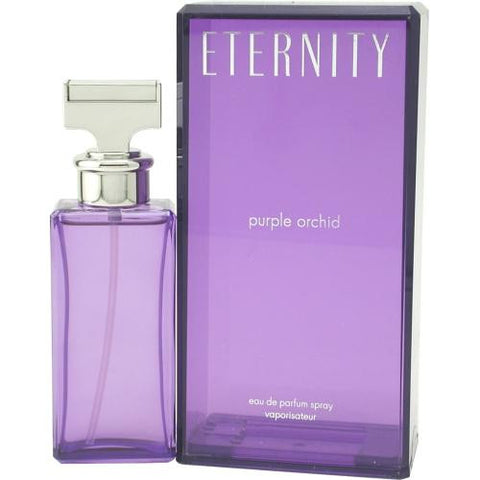 Eternity Purple Orchid By Calvin Klein Eau De Parfum Spray 3.4 Oz