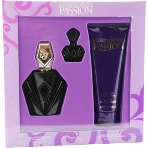 Elizabeth Taylor Gift Set Passion By Elizabeth Taylor