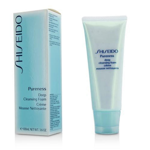 Shiseido Pureness Deep Cleansing Foam--100ml-3.3oz