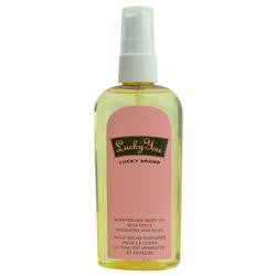 Lucky You By Lucky Brand Massage Oil Spray 4.2 Oz