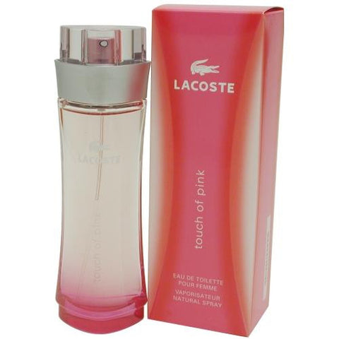 Touch Of Pink By Lacoste Edt Spray 3 Oz