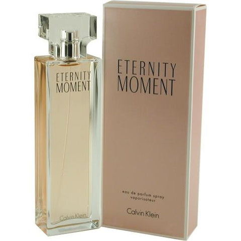 Eternity Moment By Calvin Klein Eau De Parfum Spray 3.4 Oz