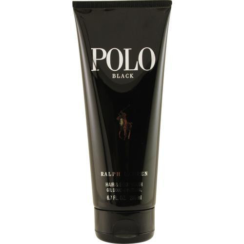 Polo Black By Ralph Lauren Hair And Body Wash 6.7 Oz