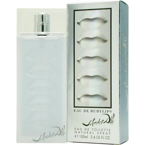 Eau De Ruby Lips By Salvador Dali Edt Spray 3.4 Oz