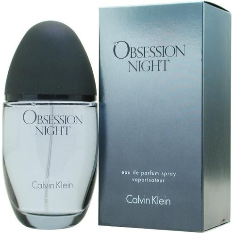 Obsession Night By Calvin Klein Eau De Parfum Spray 3.4 Oz