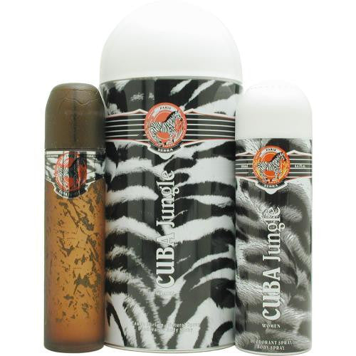 Cuba Gift Set Cuba Jungle Zebra By Cuba