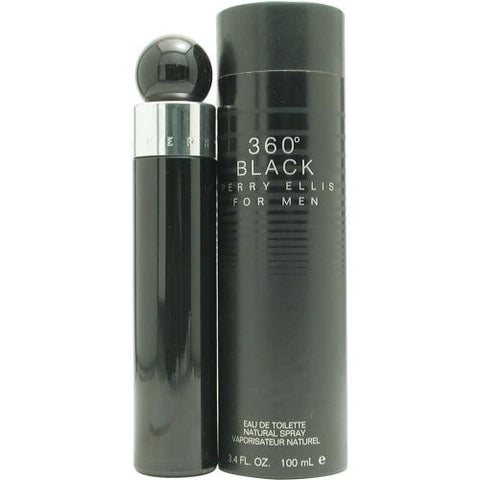 Perry Ellis 360 Black By Perry Ellis Edt Spray 3.4 Oz