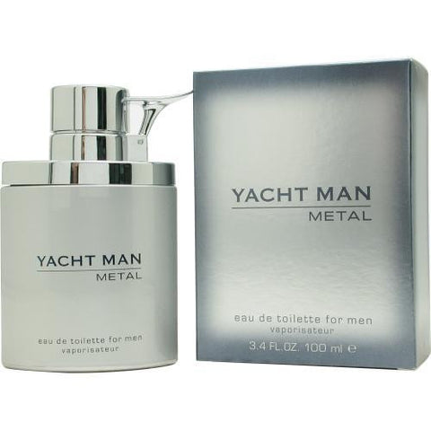 Yacht Man Metal By Myrurgia Edt Spray 3.4 Oz