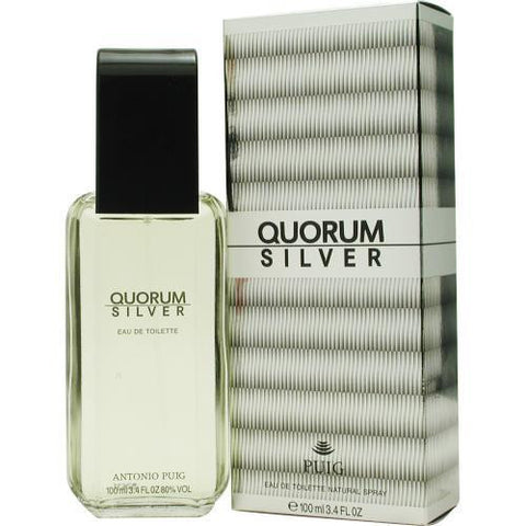 Quorum Silver By Antonio Puig Edt Spray 3.4 Oz
