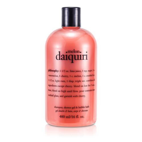 Melon Daiquiri 3 In 1 Shampoo, Shower Gel & Bubble Bath--480ml-16oz