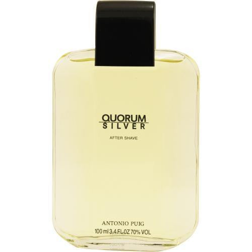 Quorum Silver By Antonio Puig Aftershave 3.4 Oz