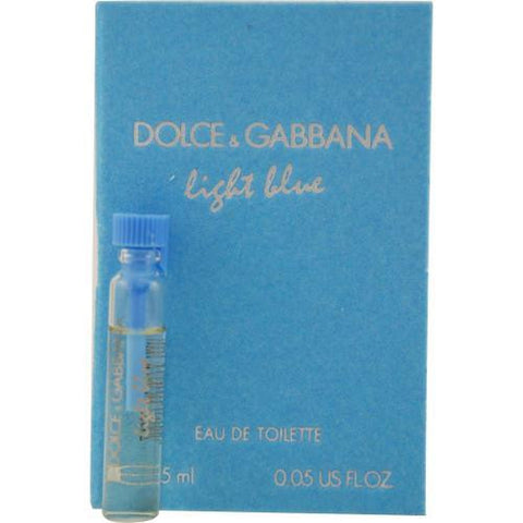 D & G Light Blue By Dolce & Gabbana Edt Vial On Card