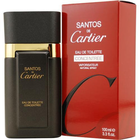 Santos De Cartier By Cartier Concentree Edt Spray 3.3 Oz