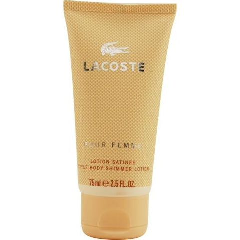 Lacoste Pour Femme By Lacoste Body Shimmer Lotion 2.5 Oz
