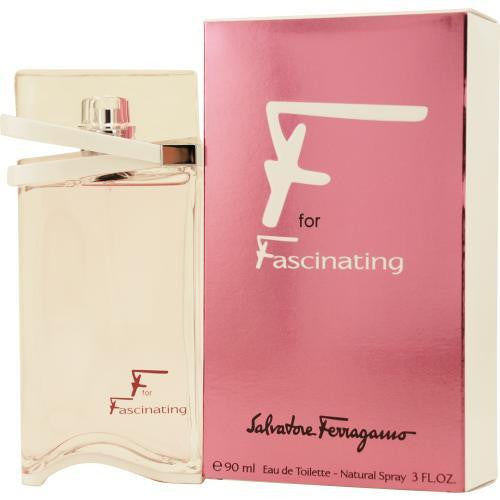 F For Fascinating By Salvatore Ferragamo Edt Spray 3 Oz