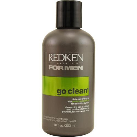 Mens Go Clean Daily Care Shampoo For Normal To Dry Hair 10.1 Oz