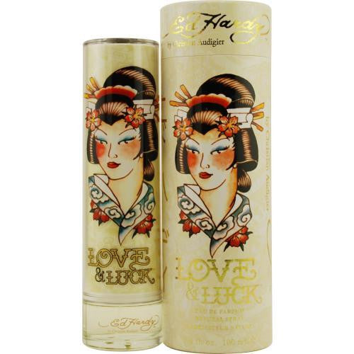 Ed Hardy Love & Luck By Christian Audigier Eau De Parfum Spray 3.4 Oz