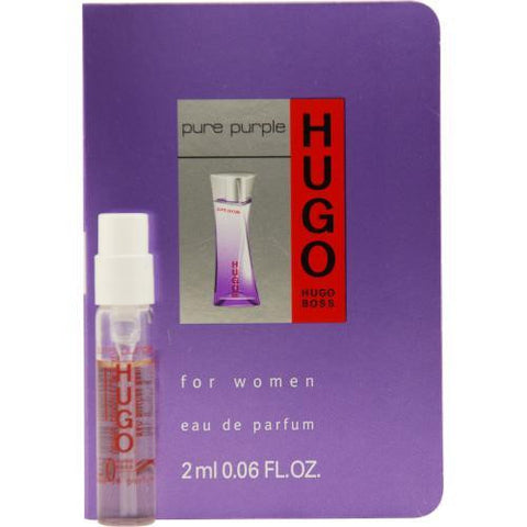 Hugo Pure Purple By Hugo Boss Eau De Parfum Spray Vial On Card