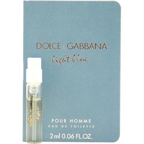 D & G Light Blue By Dolce & Gabbana Edt Vial On Card