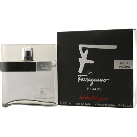 F By Ferragamo Pour Homme Black By Salvatore Ferragamo Edt Spray 3.4 Oz