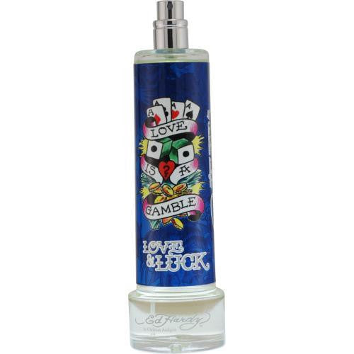 Ed Hardy Love & Luck By Christian Audigier Edt Spray 3.4 Oz *tester