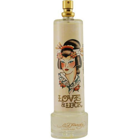 Ed Hardy Love & Luck By Christian Audigier Eau De Parfum Spray 3.4 Oz *tester