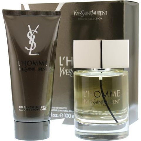 L'homme Yves Saint Laurent By Yves Saint Laurent Edt Spray 3.3 Oz & All Over Shower Gel 3.3 Oz (travel Offer)