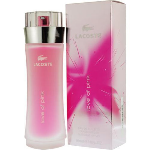 Love Of Pink By Lacoste Edt Spray 3 Oz