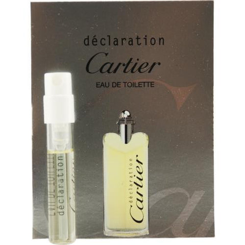 Declaration By Cartier Edt Spray Vial On Card