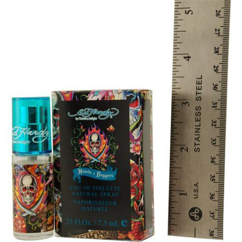 Ed Hardy Hearts & Daggers By Christian Audigier Edt Spray Mini .25 Oz