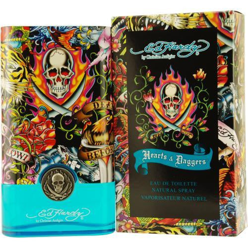 Ed Hardy Hearts & Daggers By Christian Audigier Edt Spray 1.7 Oz