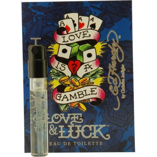 Ed Hardy Love & Luck By Christian Audigier Edt Spray Vial On Card