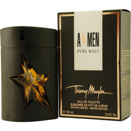 Angel Men Pure Malt By Thierry Mugler Edt Spray 3.4 Oz (limited Edition)