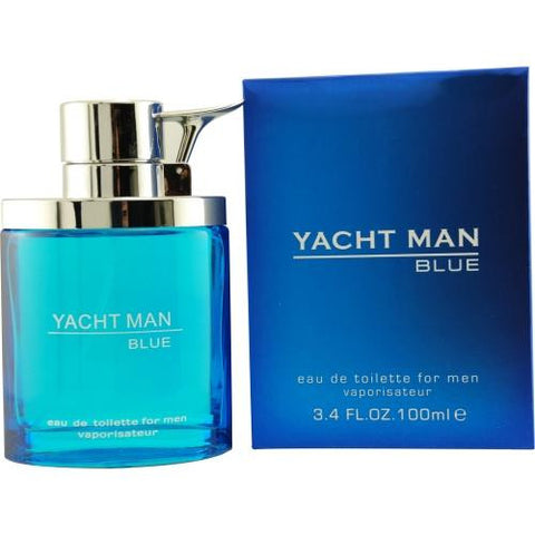 Yacht Man Blue By Myrurgia Edt Spray 3.4 Oz