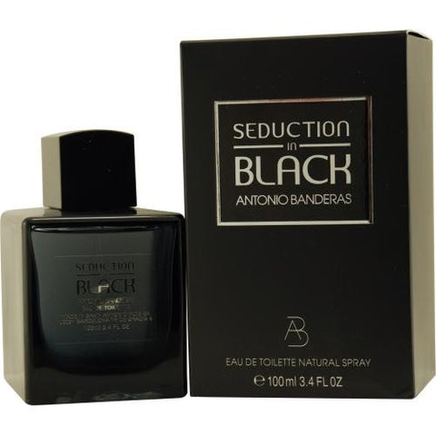 Seduction In Black By Antonio Banderas Edt Spray 3.4 Oz