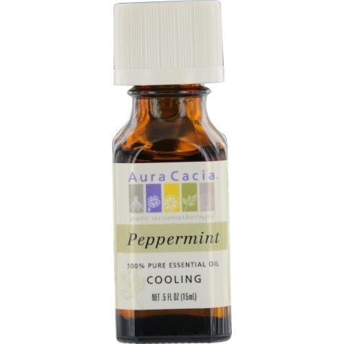 Essential Oils Aura Cacia Peppermint-essential Oil .5 Oz By Aura Cacia