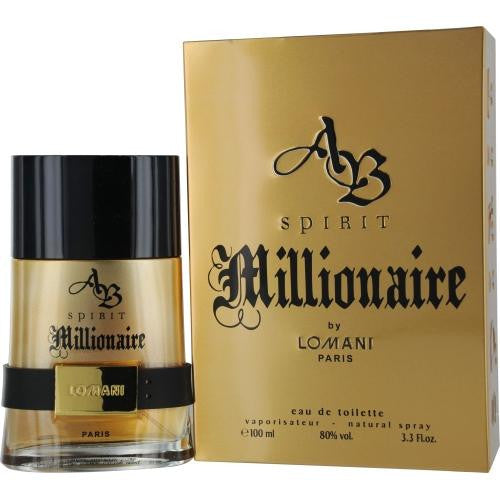 Ab Spirit Millionaire By Lomani Edt Spray 3.4 Oz