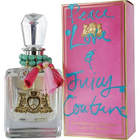 Peace Love & Juicy Couture By Juicy Couture Eau De Parfum Spray 3.4 Oz