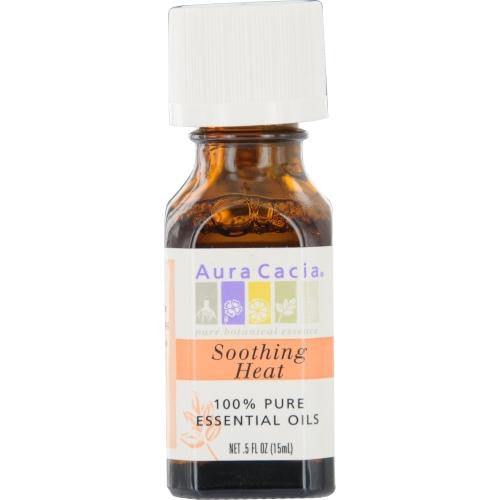 Essential Oils Aura Cacia Soothing Heat-essential Oil .5 Oz By Aura Cacia