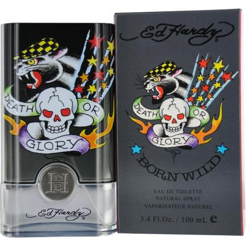 Ed Hardy Born Wild By Christian Audigier Edt Spray 3.4 Oz