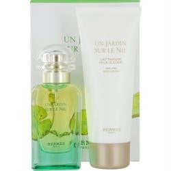 Un Jardin Sur Le Nil By Hermes Edt Spray 1.6 Oz & Body Lotion 2.5 Oz