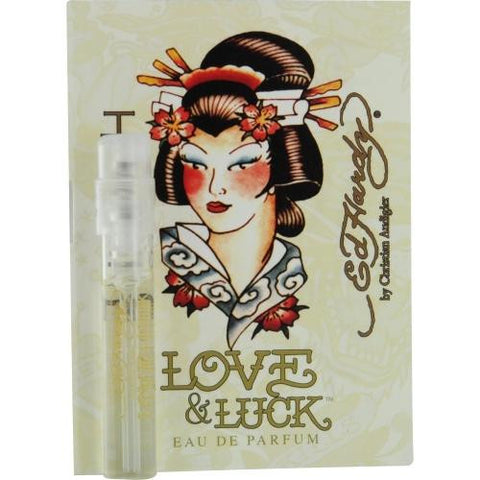 Ed Hardy Love & Luck By Christian Audigier Eau De Parfum Spray Vial On Card